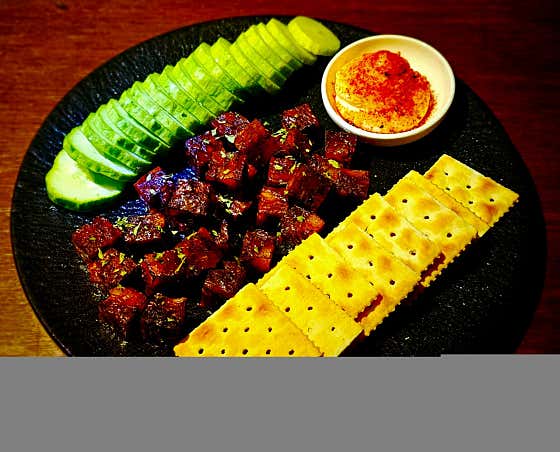 닭발 큐브 플레이트 메뉴 사진(네이버)