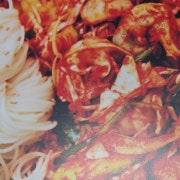 파골뱅이무침&소면 메뉴 사진(네이버)