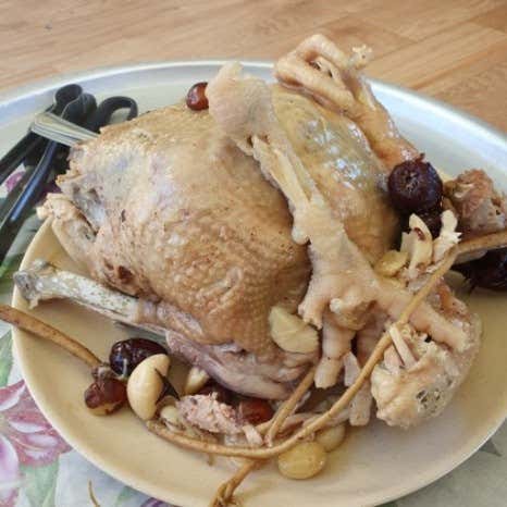 한방 닭백숙(각종약제 메뉴 사진(네이버)