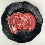 새우 꽃등심 1++ (100g) 메뉴 사진(네이버)
