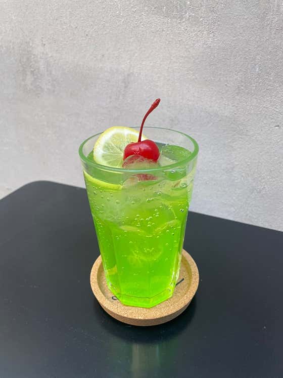 메론소다 메뉴 사진(네이버)