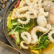 국산낙지 연포탕 메뉴 사진(네이버)
