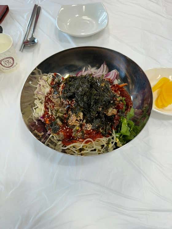 꼬막비빔밥 메뉴 사진(네이버)