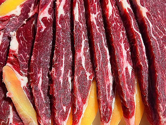 알 등심 200g 메뉴 사진(네이버)