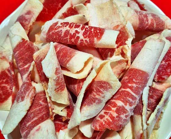 차돌박이 200g 메뉴 사진(네이버)