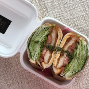 치킨텐더샌드위치 메뉴 사진(네이버)