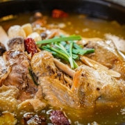 옻오리 백숙 메뉴 사진(네이버)