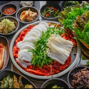 生 오리불고기 (양념) 메뉴 사진(네이버)