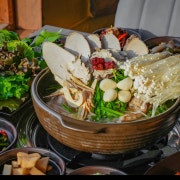 촌닭 한방백숙 메뉴 사진(네이버)