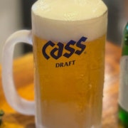 살얼음 생맥주(500cc) 메뉴 사진(네이버)