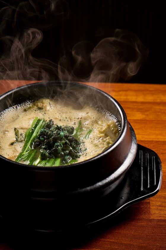 다슬기 해장국(국산) 메뉴 사진(네이버)