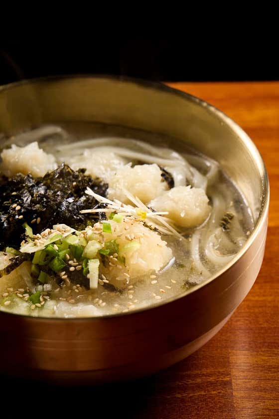 감자 옹심이 칼국수 메뉴 사진(네이버)