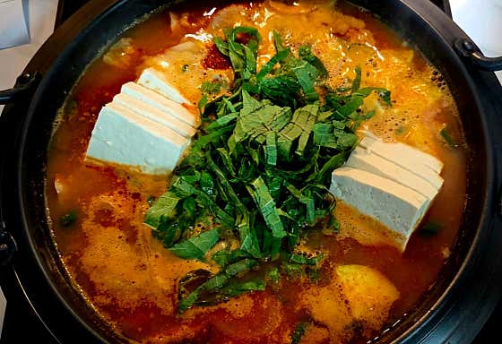곱창전골 메뉴 사진(네이버)