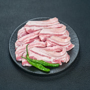 두툼바삭 오겹살(170g) 국내산 메뉴 사진(네이버)