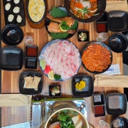 고급모듬회 소 메뉴 사진(네이버)