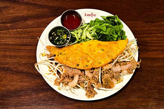 반쎄오(분짜고기) 메뉴 사진(네이버)