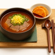 (특)얼큰불곰탕 메뉴 사진(네이버)