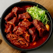 매운소뼈찜 메뉴 사진(네이버)