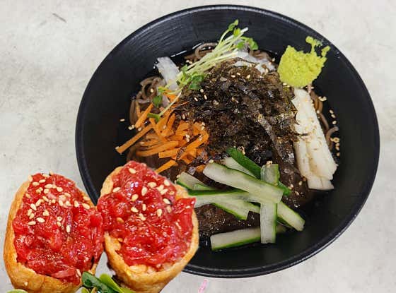 냉모밀세트 메뉴 사진(네이버)
