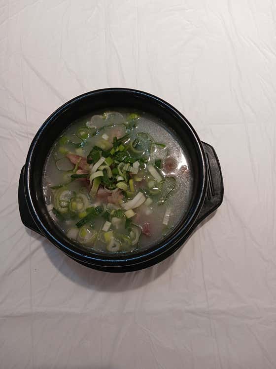 한우소머리곰탕 메뉴 사진(네이버)