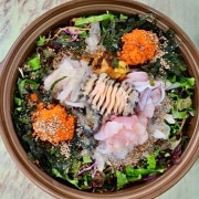 (제철 물회 메뉴 사진(네이버)