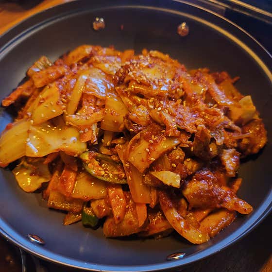 김치두루치기 메뉴 사진(네이버)