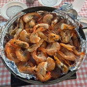 새우소금구이 1kg 메뉴 사진(네이버)