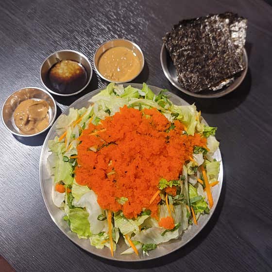 날치알쌈 메뉴 사진(네이버)
