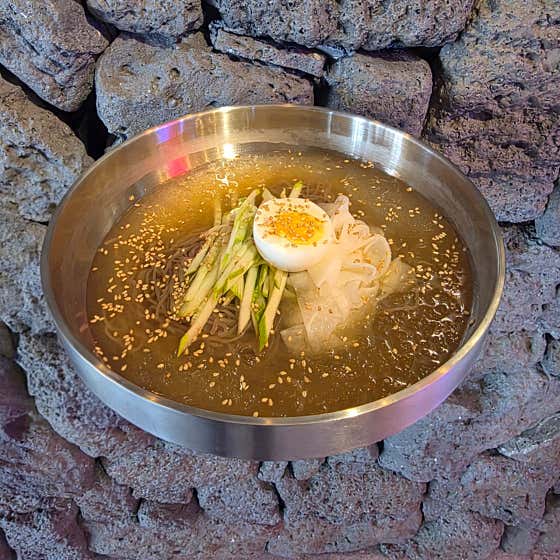 물냉면 메뉴 사진(네이버)
