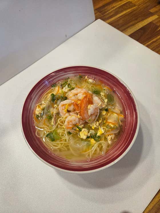 새우국수 메뉴 사진(네이버)