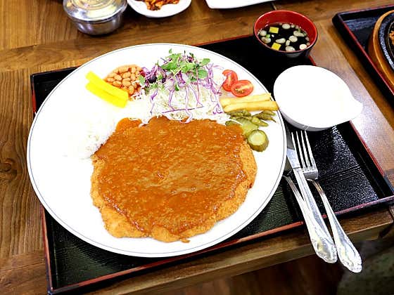 왕돈까스 메뉴 사진(네이버)