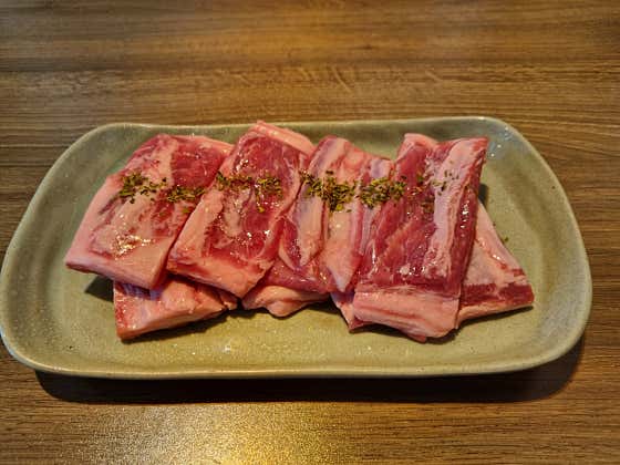 양 갈비살 x 230g 메뉴 사진(네이버)