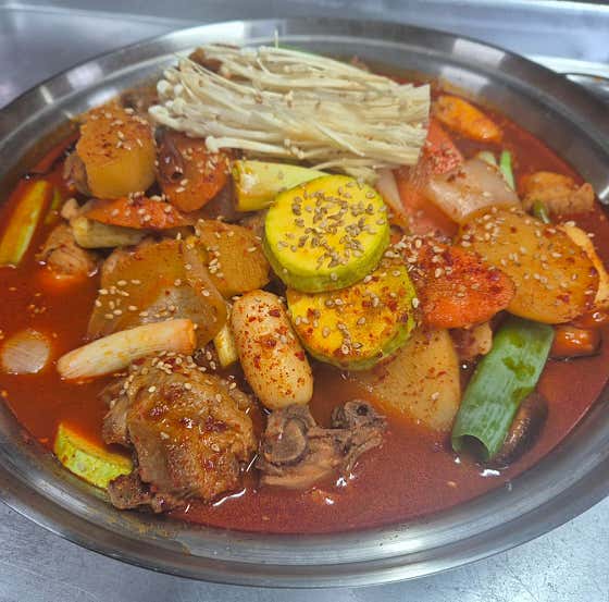 닭볶음탕 메뉴 사진(네이버)