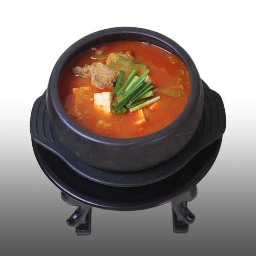 한라 흑돼지 된장찌개 메뉴 사진(네이버)
