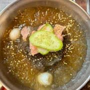 물냉면 메뉴 사진(네이버)