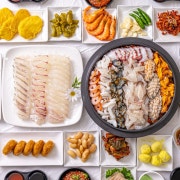 모듬회+항아리스페셜물회 메뉴 사진(네이버)
