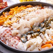 항아리 스페셜물회 메뉴 사진(네이버)
