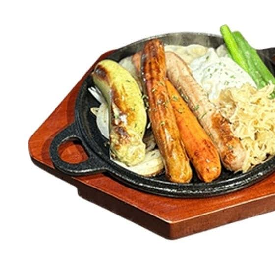 수제소시지 / 햄구이 메뉴 사진(네이버)
