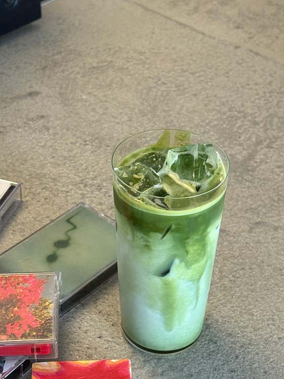 말차라떼 메뉴 사진(네이버)