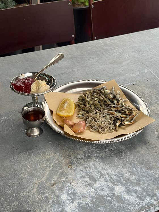남해안산 멸치 메뉴 사진(네이버)