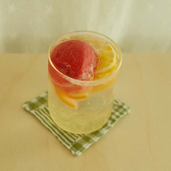 라즈베리 레몬소다 메뉴 사진(네이버)
