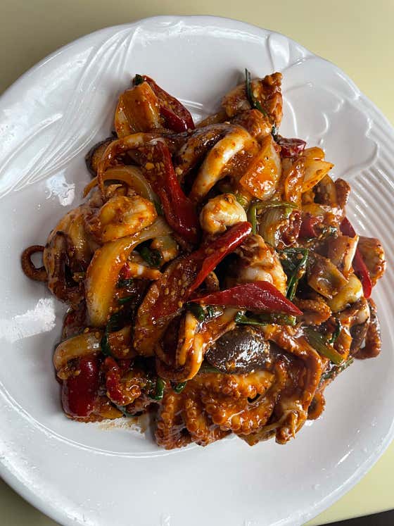 낙지볶음 메뉴 사진(네이버)