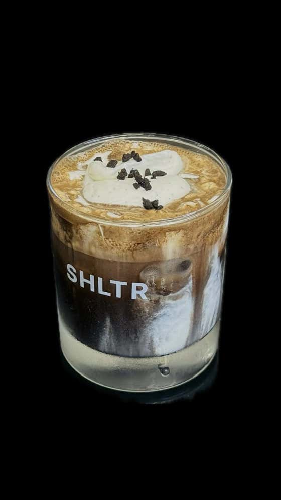 뷔 라떼 [ V Latte] 메뉴 사진(네이버)