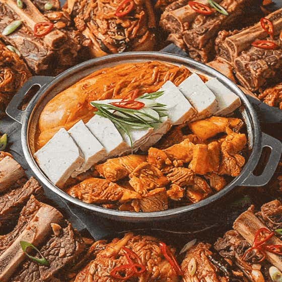 [점심특선] 사골김치찌개🍲🥬🔥 메뉴 사진(네이버)