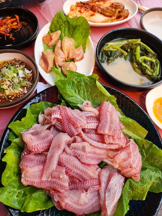 노랑가오리 메뉴 사진(네이버)