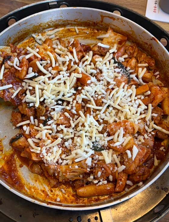 치즈사리 메뉴 사진(네이버)