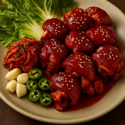 매운불족발(중) 메뉴 사진(네이버)