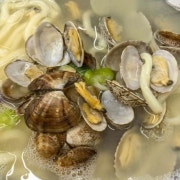 바지락 칼국수 메뉴 사진(네이버)