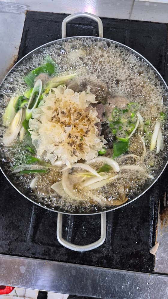 버섯전골 메뉴 사진(네이버)