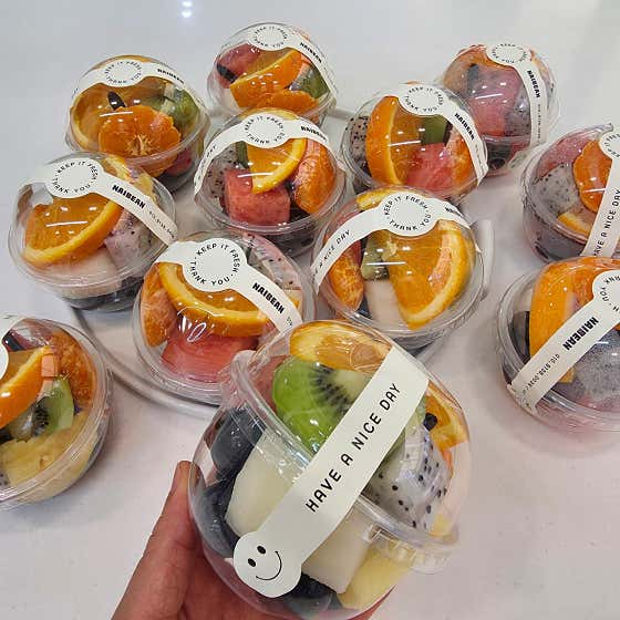 과일컵 메뉴 사진(네이버)